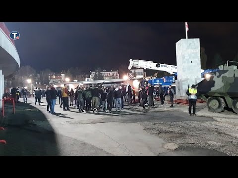 Ovako su Delije navijale ispred stadiona "Rajko Mitić"