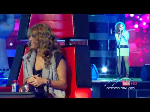 Satenik Sargsyan,Left Outside Alone by Anastacia - The Voice Of Armenia - Blind Auditions - Season 1