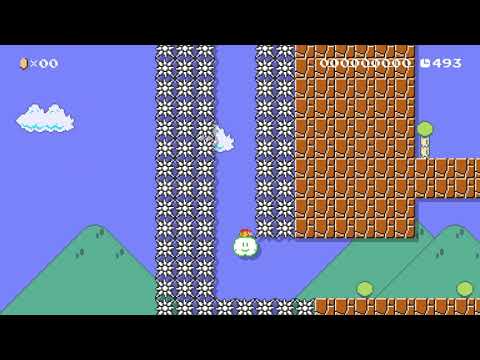 구름 면허시험 / Cloud license test by zzgnzz 🍄 Super Mario Maker 2 ✹Switch✹ #axu