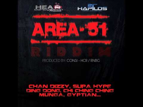 AREA 51 RIDDIM MIX (MARCH 2012) HEAD CONCUSSION RECORDS - DJ GET WET