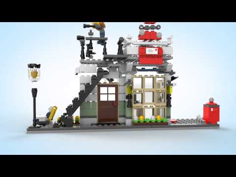 Vidéo LEGO Creator 31036 : Le magasin de jouets et l'épicerie