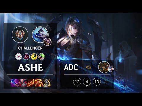 Ashe ADC vs Cassiopeia - KR Challenger Patch 11.15