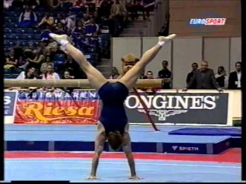 Alexander SVETLICHNIY (UKR) floor - 2001 European Team Championships