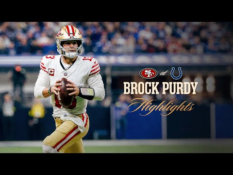 Brock Purdy's Best Plays from 5-TD Game vs. Colts | Week 16