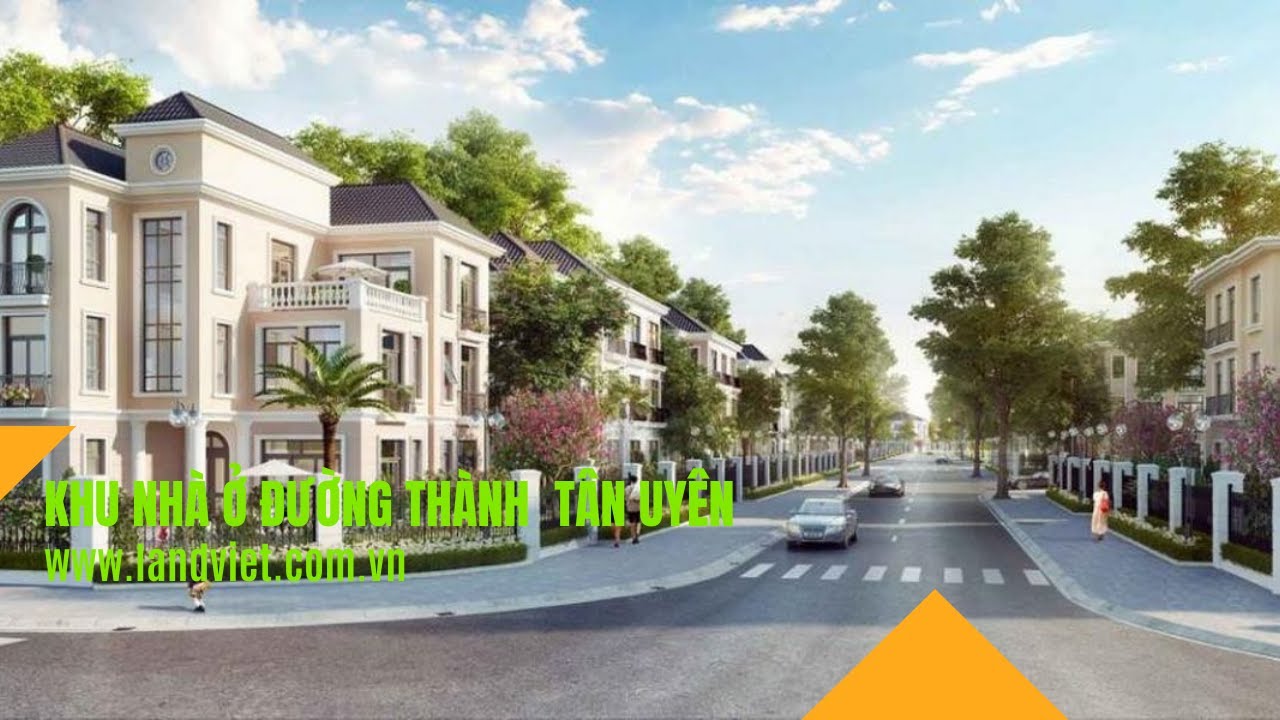 Khu nhà ở Đường Thành Tân Uyên Bình Dương