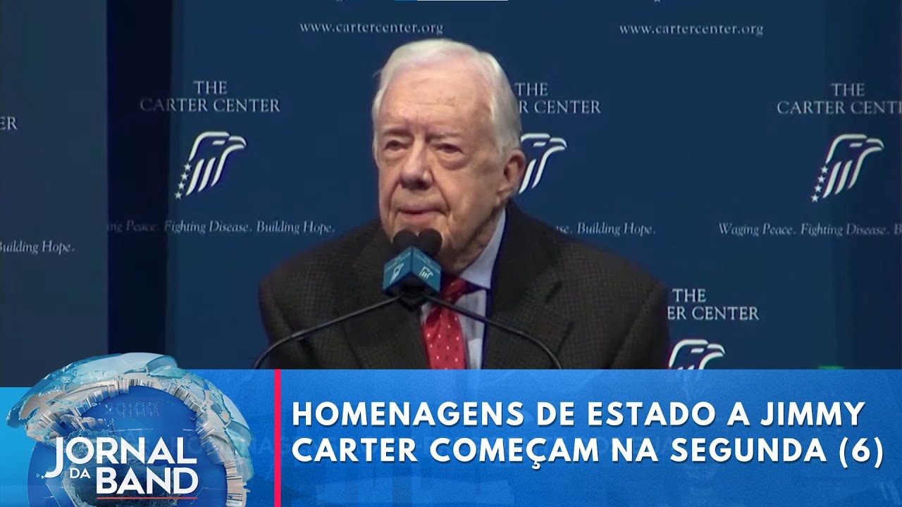 Governo dos EUA prepara funeral de estado para Jimmy Carter | Jornal da Band