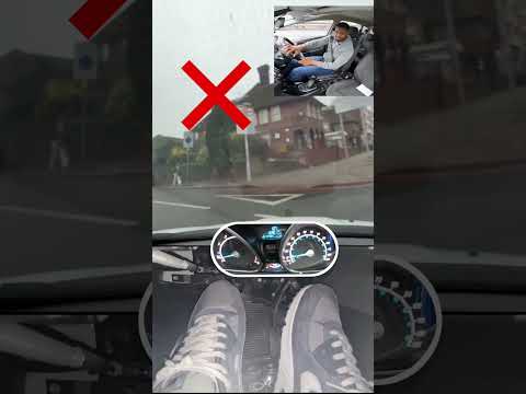 How to gear down at high speeds before turning #manualcar #shorts