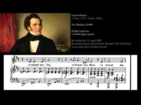 Schubert - Der Wanderer, D.489