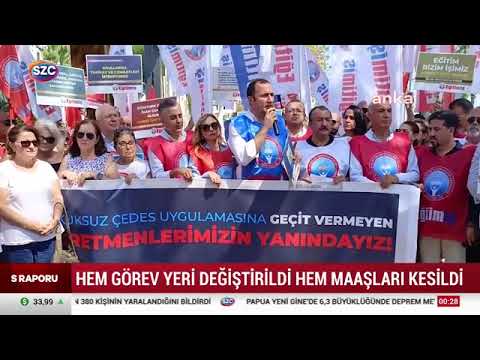 HUKUKSUZ ÇEDES UYGULAMASINA GEÇİT VERMEYEN ÖĞRETMENLERİMİZİN YANINDAYIZ!-Sözcü Tv-12/09/2024 | EĞİTİM İŞ