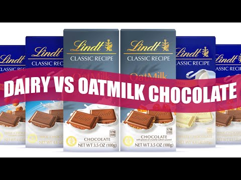 Is Lindt's Oat Milk Chocolate Better Than Dairy? | Lindt Taste Test Review