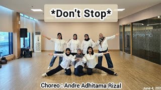 Don't Stop Line Dance (Andre Adhitama Rizal) by Happy n Healthy LD