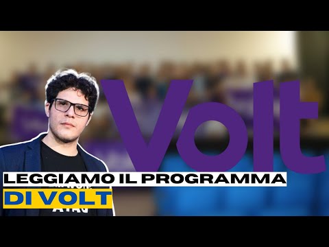 , title : 'LEGGIAMO IL PROGRAMMA DI VOLT'