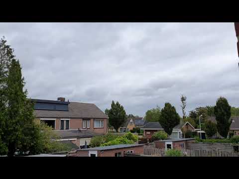 Hyperlapse effect with storm Francis