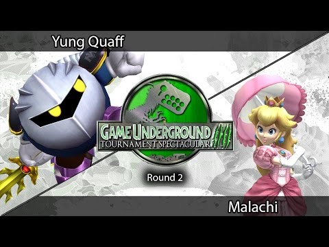 Yung Quaff (Metaknight) VS Malachi (Peach) | GUTS 4 Project M Singles | Round 2