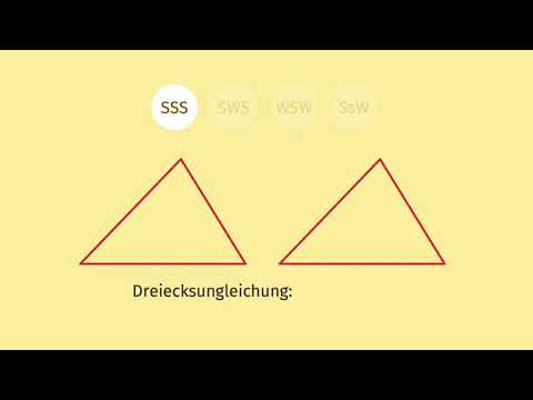 Triangle congruence theorems explained simply | sofatutor