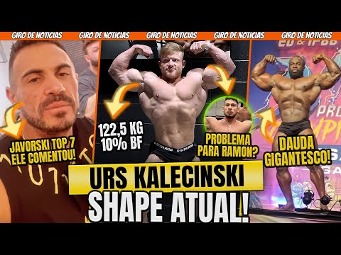 URS KALECINSKI SHAPE ATUAL! PROBLEMA PRA RAMON? DAUDA GIGANTE! JAVORSKI COMENTA RESULTADO!