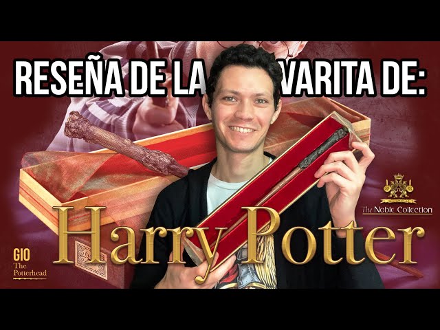 Vídeo relacionado con The Noble Collection Varita de Celebración de Harry Potter
