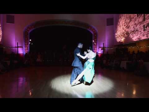  Fernando Carrasco  and  Jimena Hoeffner  are  dancing  at  Portland tango festival  in  2016