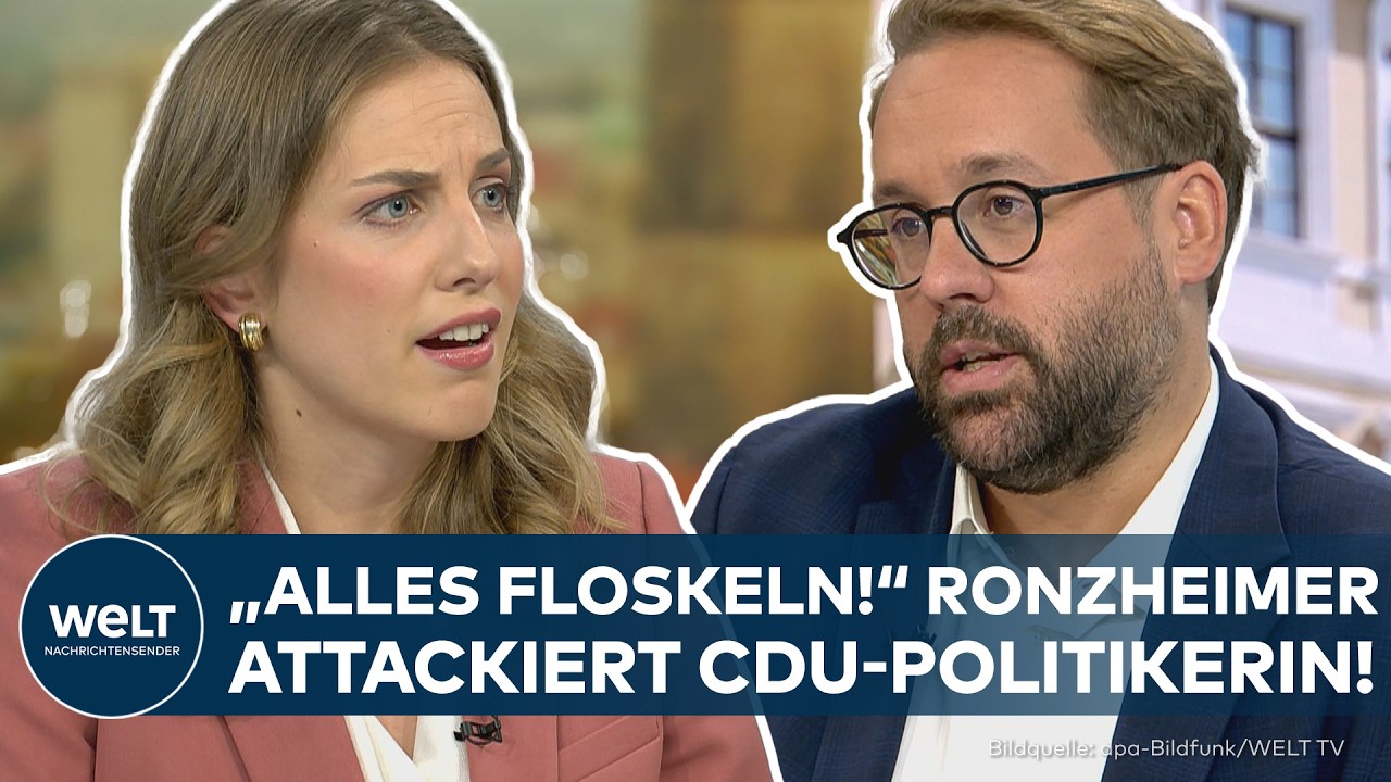 NACH WAHLDEBAKEL: Paul Ronzheimer attackiert CDU-Politikerin Wiebke Winter live im TV-Studio!