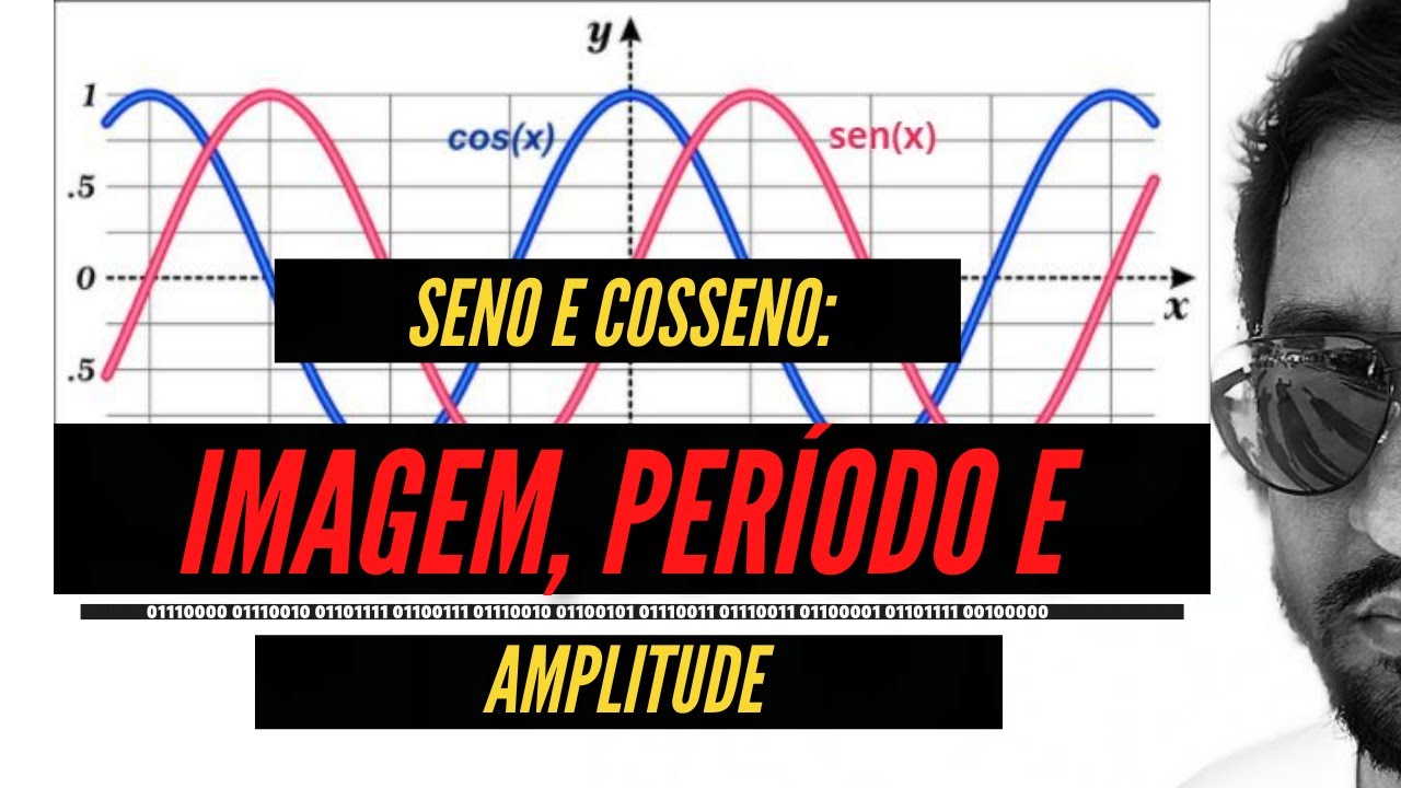 👽 FUNÇÃO SENO E COSSENO (EXERCÍCIOS: IMAGEM, PERÍODO E AMPLITUDE) | TRIGONOMETRIA |  #trigonometria
