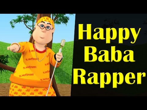 Happy Baba Rapper || Latest Punjabi Song || Happy Sheru || Funny Cartoon Animation || MH One