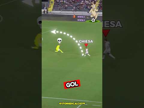 IL GOL GENIALE di CHIESA da 1000 IQ😱