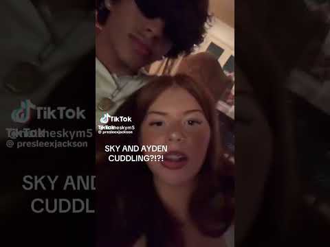 Idk if anyone asked but this is the video of them sky and Ayden cuddling #drama @theskym