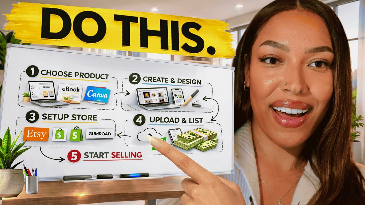 How To Create & Sell Digital Products As A Beginner