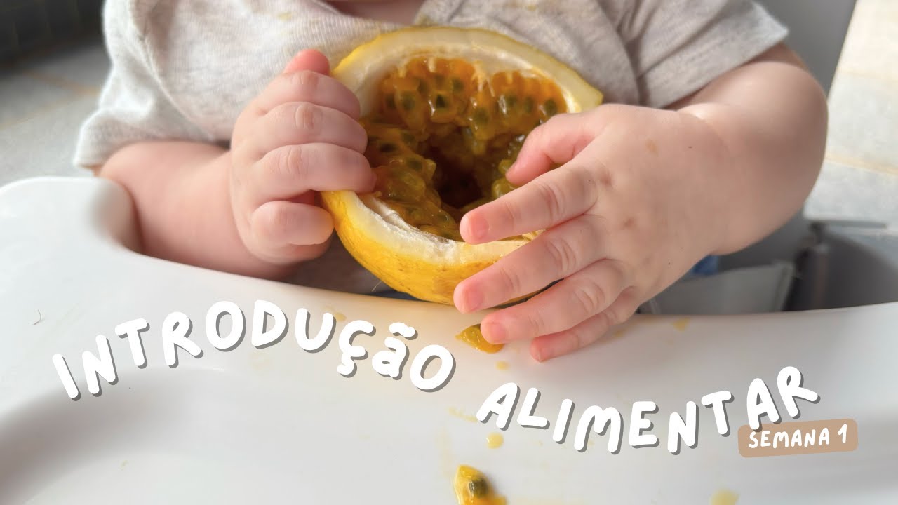 Diário da Introdução Alimentar - Semana 1 | Thalita Campedelli