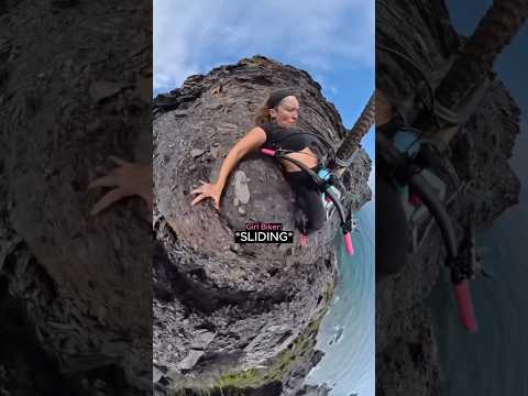 Biker Gets Distracted in the Worst Place Possible…