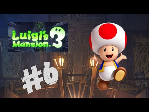 Luigi's mansion 3 part 6. Floor 4F the great stage! Saving Toad!