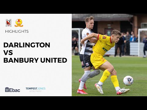 Darlington 1-2 Banbury United - National League North - 2022/23