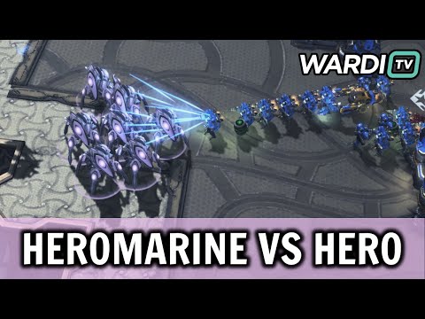 HeroMarine vs herO - GRUESOME TIMINGS! ESL Open Cup EU (TvP)