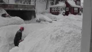 preview picture of video 'Snow Blower and Plowing without a plow in Saugus Massachusetts'