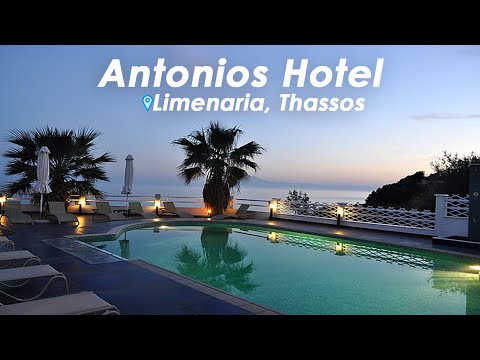 Hotel Antonios, alloggi privati a Limenaria, Grecia - Video