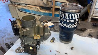 WA-1 Carter carburetor over view