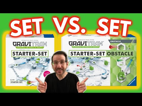 GraviTrax Starter Set vs. Obstacle Starter Set (Marble Run Set Comparison)