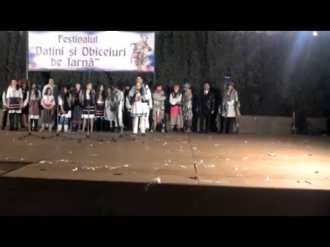 Festivalul Datinilor si Obiceiurilor de Iarna 2015 Vaslui - Bacani si Ibanesti