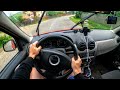 2009 Dacia LOGAN Laureate 1 4 MPi 75 HP 112 Nm POV Test Drive Europe Ep 4