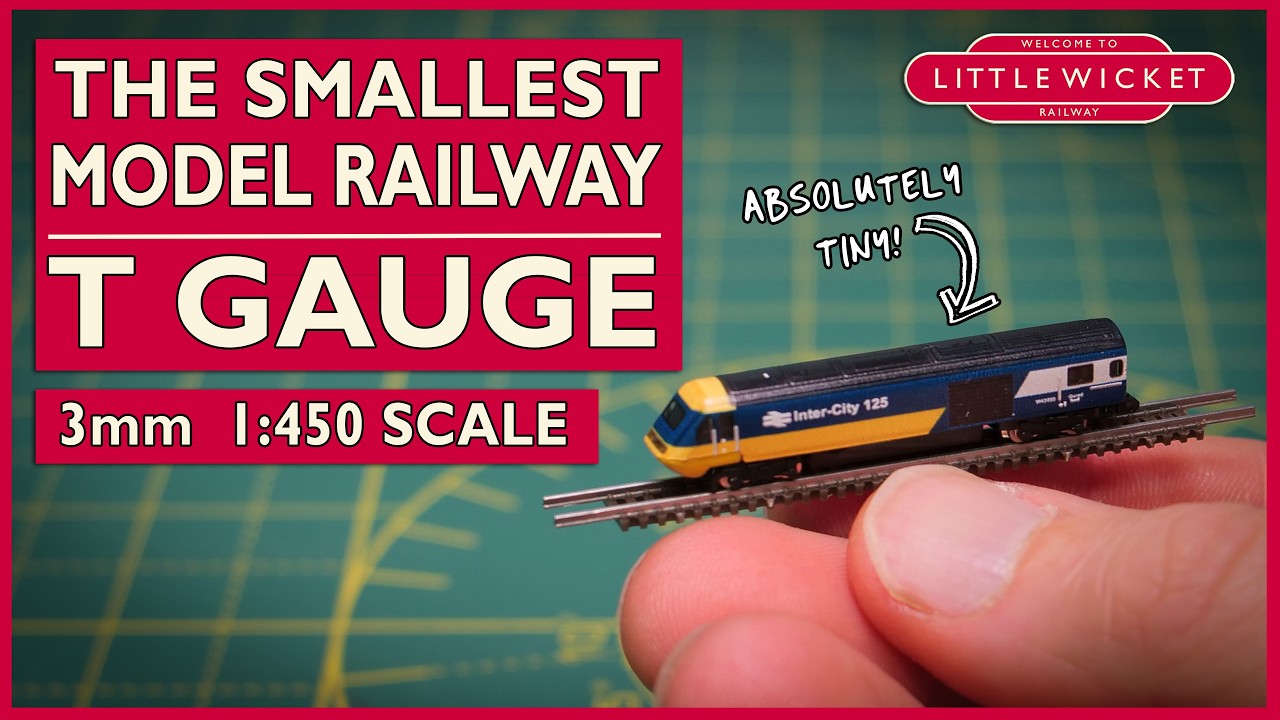 The Smallest Model Trains You Can Buy | T Gauge