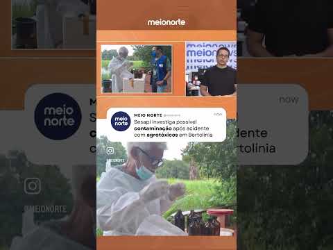 SESAPI coleta amostrar de água em Bertolínea após acidente com carga de agrotóxicos | Revista