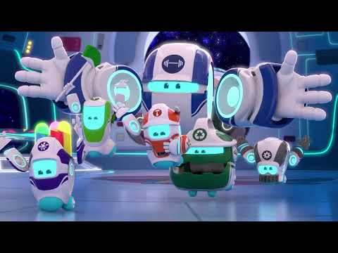 Roger's Squeaky Situation | Space Ranger Roger | Cartoons for kids