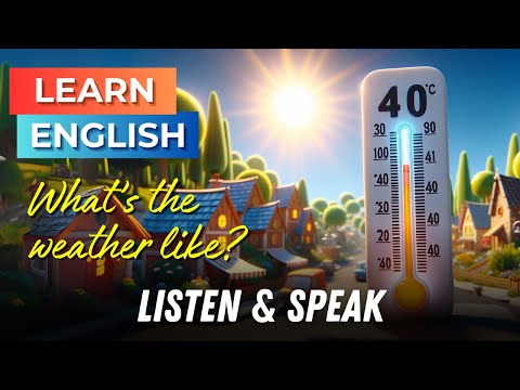 How to Talk about the Weather | Improve Your English | English Listening Skills - Speaking Skills