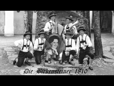 Die Birkensteiner 1810 - Wann ma auf die Alma gehen