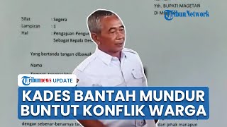 Keputusan Kades Taji Mundur Murni Keinginan Pribadi, Bukan akibat Konflik Internal dengan Warga
