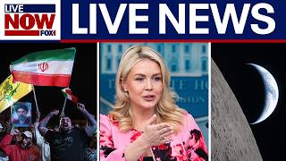 Download lagu LIVE NEWS: Iran ceasefire, White House briefing, Artemis II update mp3