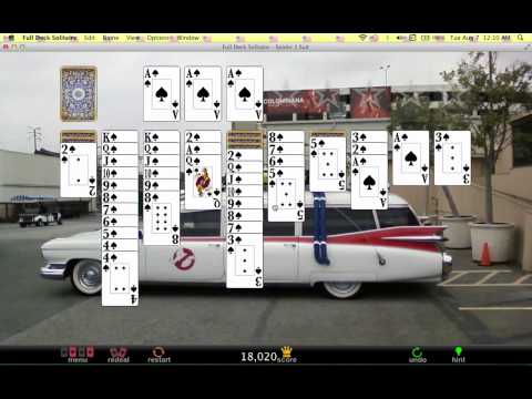 Game 4 of Full Deck Spider Solitaire