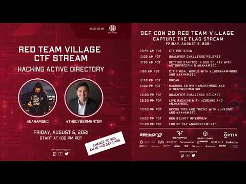 DEF CON 29 Red Team Village - CTF Day 1