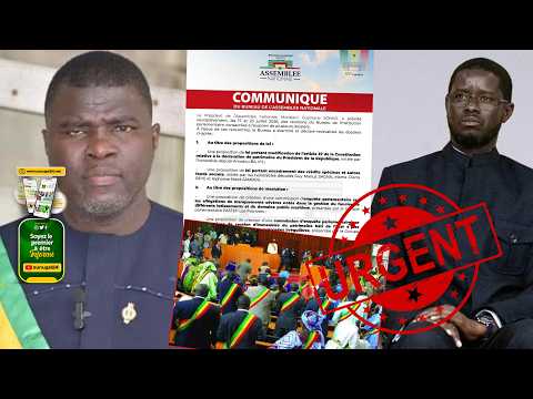 Urgent - La nouvelle tombe sur Diomaye : Amadou Ba dépose une proposition de loi qui change tout