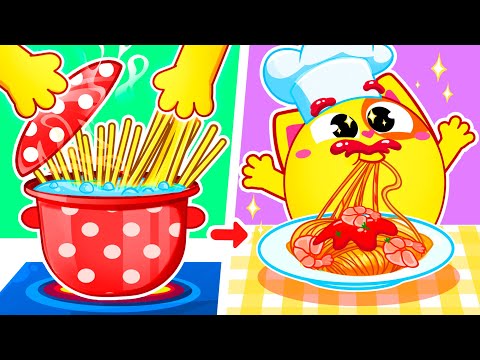 Let’s Cook Pasta for Kids | Funny Songs For Baby & Nursery Rhymes by Toddler Zoo